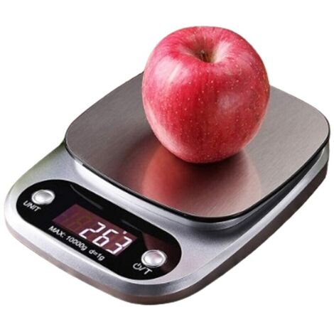 Bilancia Da Cucina Digitale 10kg – Alta Precisione 1g, Display LCD, Funzione Tara, Colore Oro Rosa - 4