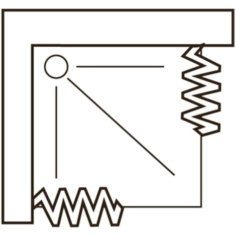 Box doccia Acquario 70x70 cm a 2 ante apertura centrale