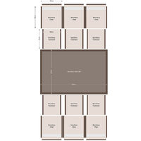 13 piece rattan cube garden furniture