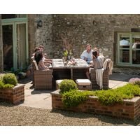 13 piece rattan cube garden furniture
