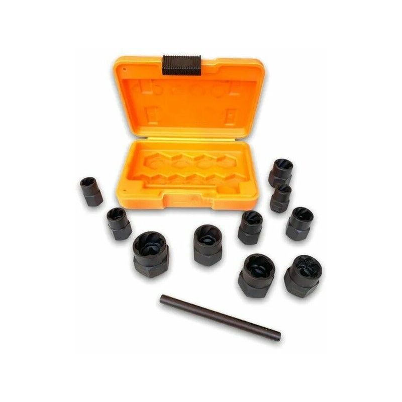 Kovalax® Set 10 Bussole Estrattori Dadi E Bulloni Danneggiati Bussola - Foto 8