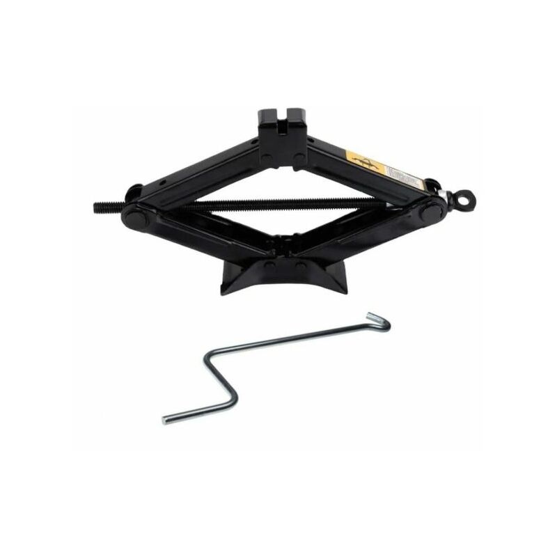 Cric A Pantografo Universale 2 Tonnellate Con Asta Girevole - Compatibile Hyundai I10