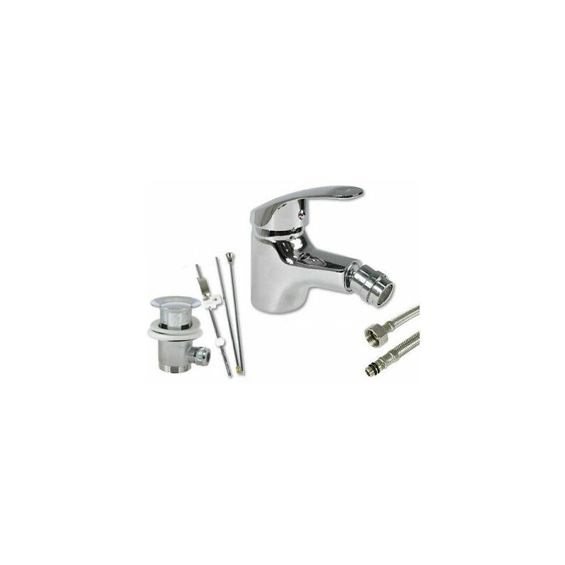 MISCELATORE MONOC. PER BIDET C/SCARICO CROMATO