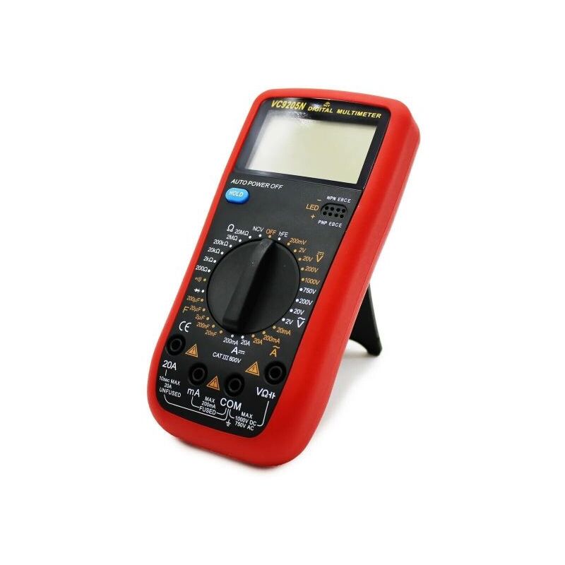 Multimetro Digitale Tascabile 6 Funzioni - Voltmetro, Amperometro, Ohmmetro, Sonde - Foto 5