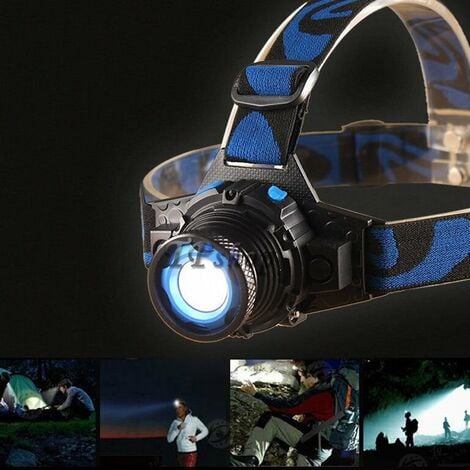PDR*TORCIA FRONTALE LED RICARICABILE PER PESCA SPORT LUCE WATERPROOF BL-6816 PDR*TORCIA FRONTALE LED RICARICABILE PER PESCA SPORT LUCE WATERPROOF BL-6816