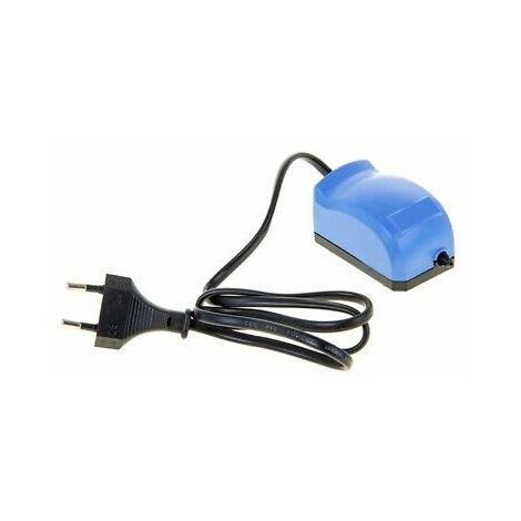 Pompa Ad Aria Per Acquario E Laghetto ACO 318 - Fino A 3600 L/h, A Pistoni, 30W, Con 6 Uscite, Robusta Ed Efficiente