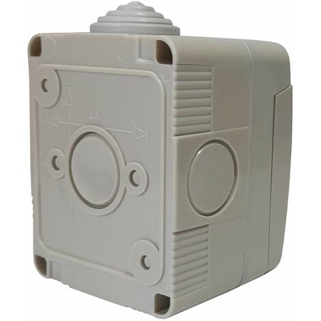 Cassetta elettrica esterna scatola da muro impermeabile con interruttore  IP55