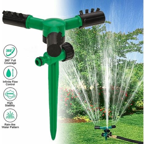 Irrigatore automatico girevole 360 gradi irrigazione giardino