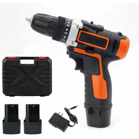 TRAPANO AVVITATORE 12V 1300MAH + 135 ACCESSORI