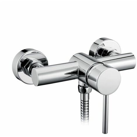 Rubinetto miscelatore vasca da bagno per doccia 1/2" in acciaio inox RAY 87389