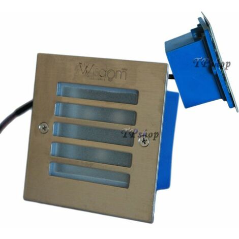 FARETTO SEGNAPASSO LED AD INCASSO SEGNAPASSI CALPESTABILE 270 LUMEN 3W XC-HQ03 Luce Calda 3000K