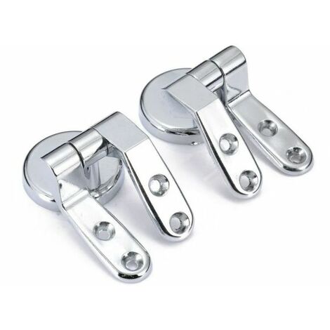 2 Cerniere Per Wc Supporti Copriwater Universale in acciaio inox 2pz.52882