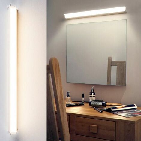 Applique Lampada da parete a led da specchio bagno 6500K silver 9W 12W 18W 9W - 31CM