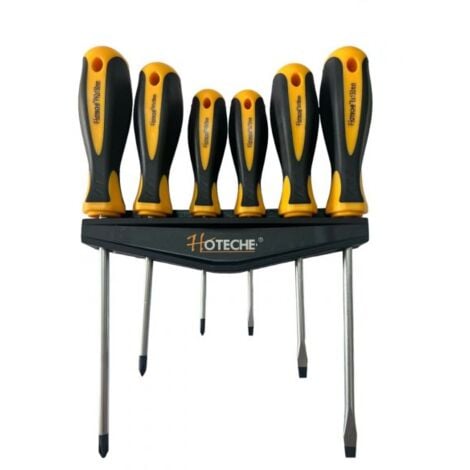 Set 7 Cacciaviti Magnetici YASTA - A Croce E A Taglio, Isolati, Con Punta Magnetica - Foto 3