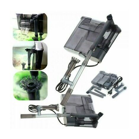 FILTRO ESTERNO PER PULIZIA ACQUARIO REGOLAZIONE FLUSSO 290L/H 4,8 W XP-13