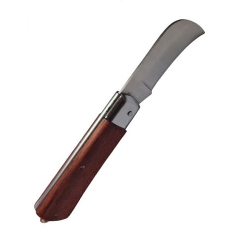 Coltello da Innesto Pieghevole da Giardino Coltello Da Potatura Lama In Acciaio