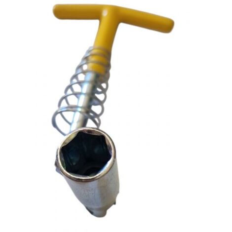 Chiave Togli Smonta Candela Per Auto Moto Scooter officina Impugnatura a T 21mm