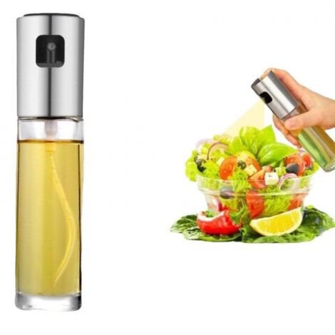 Dispenser Spray per Olio Aceto Limone Salsa di Soia Nebulizzatore Cucina 100ml