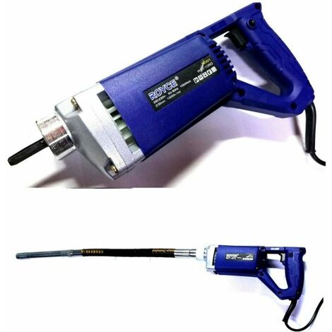 Vibratore per cemento armato 1500W tubo flessibile lunghezza 6m :: Free  Shipping