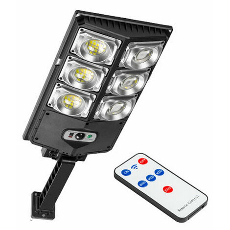 Faro lampione stradale solare sensore di movimento fotovoltaico180 LED W789A-3