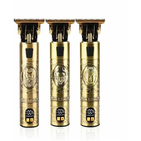 TAGLIA CAPELLI PROFESSIONALE REGOLA BARBA RASOIO ELETTRICO 3 PETTINI USB Q-LF71X