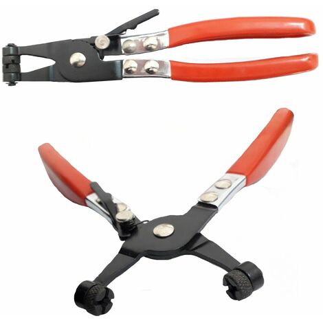 Pinza Universale Per Morsetti Giunti Omocinetici | Kit Fascette Auto Con Taglierina Incorporata | Manici Comodi