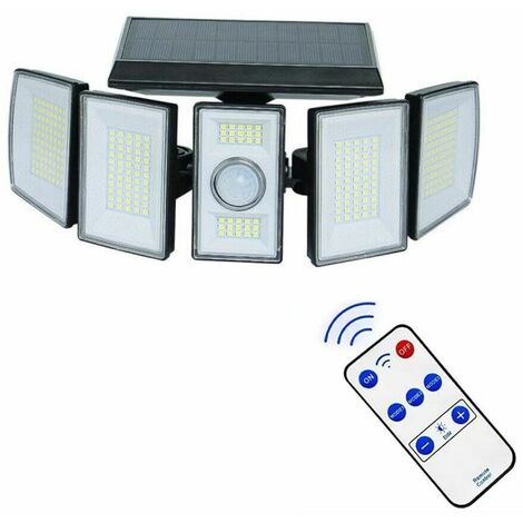 FARO SOLARE DA 2000W CON SENSORE DI MOVIMENTO