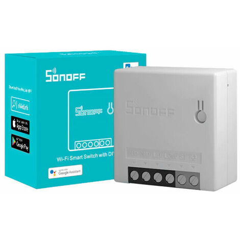 SONOFF BASICR4 Interruttore Intelligente WiFi &ndash; Controllo Da App, Compatibile Alexa, Timer, 10A, Bianco