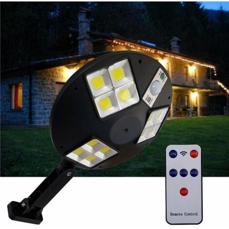 Faro led solare lampione con sensore di movimento 144 LED COB LF-1758