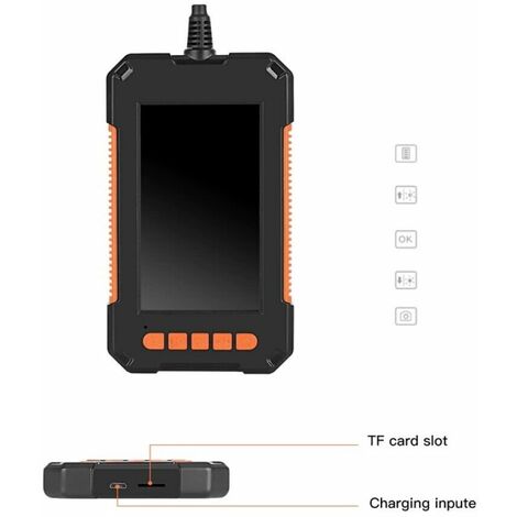 telecamera endoscopica 5 mt type-c USB MINI USBF flessibile impermeabile 6  LED ispezione
