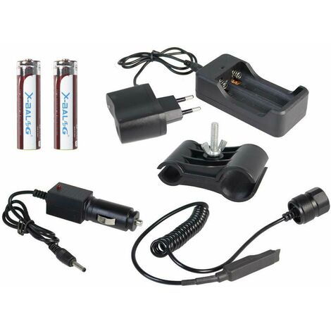 TORCIA 50000 LUMEN TATTICA/MILITARE X FUCILE LED T6 RICARICABILE ZOOM BL-Q2804