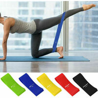 KIT 3 FASCE BANDE ELASTICHE ELASTICI FITNESS PALESTRA MINI ELASTICI ALLENAMENTO 