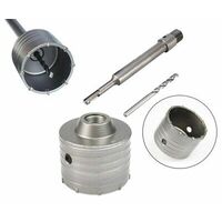 FRESA A TAZZA 50mm CAROTATRICE CON ASTA SDS PLUS 90mm CALCESTRUZZO CEMENTO 30501