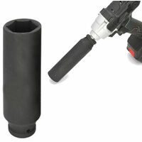 CHIAVE A BUSSOLA A IMPATTO 27mm ATTACCO 1/2" ESAGONALE RINFORZATA 160MM