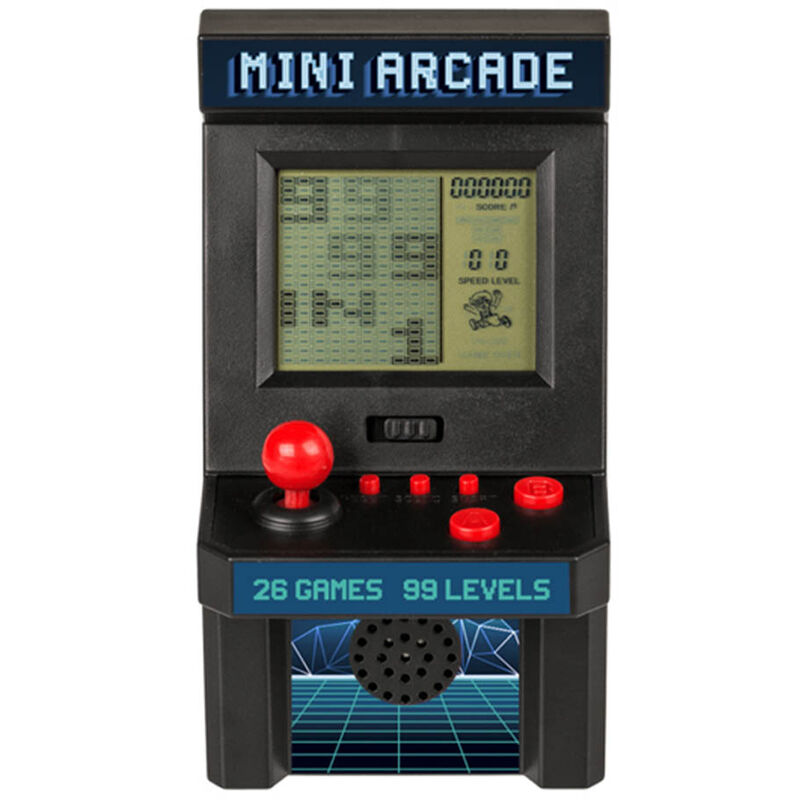 Mini Consola Arcade juego de maquina 26 retroiluminada
