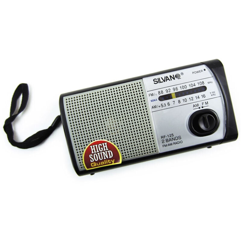 Roadstar TRA-1230WD Radio Portátil FM Analógica, Funciona a Pilas, Toma de  Auriculares, Transistor de Bolsillo