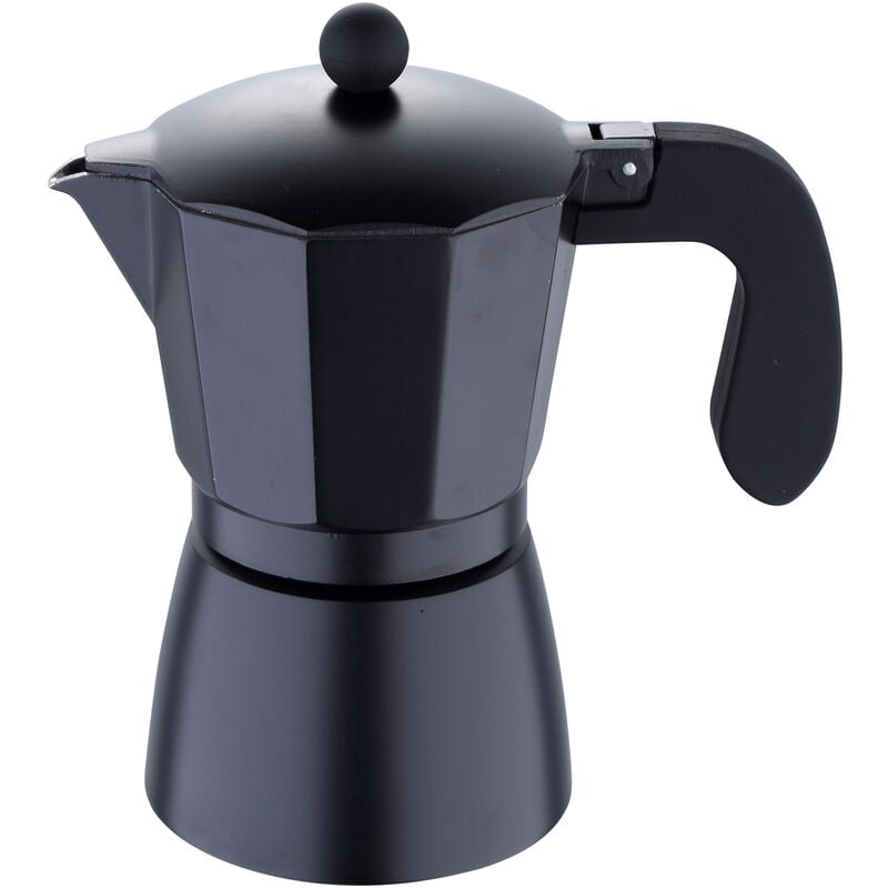 Cafetera 6 Tazas Aluminio Florencia Black San Ignacio