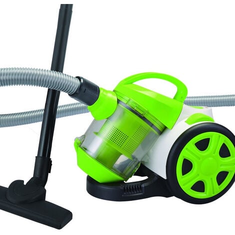 Deuba Aspiradora sin bolsa sistema multicicl/ónico Green Edition color Rojo 900W 4L con filtro HEPA cepillo 2en1 para muebles