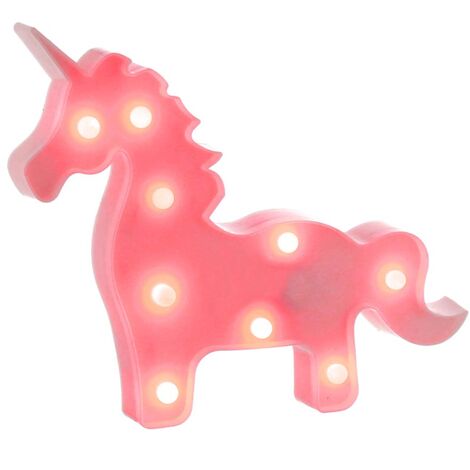 Lámpara de Mesa Unicornio Blanca