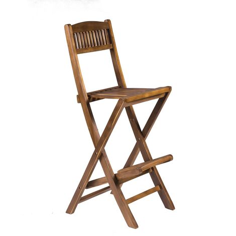 Bar height folding on sale patio chairs