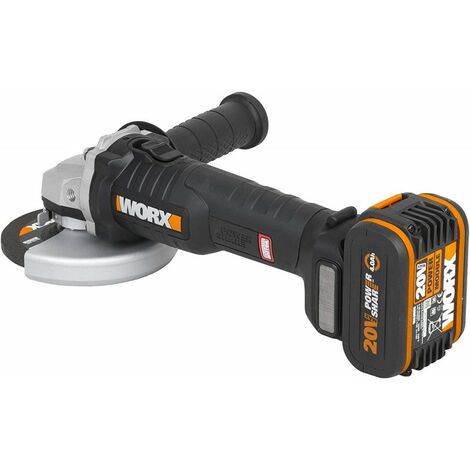 AMOLADORA WORX WX813 (115MM 1BAT 4AH 20V +CARGADOR)