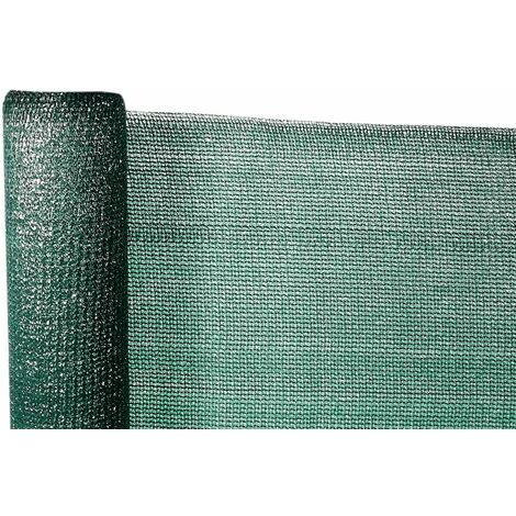 Rollo de malla ocultacion total extra 100% (235g/m2) 1 x 50 verde oscuro