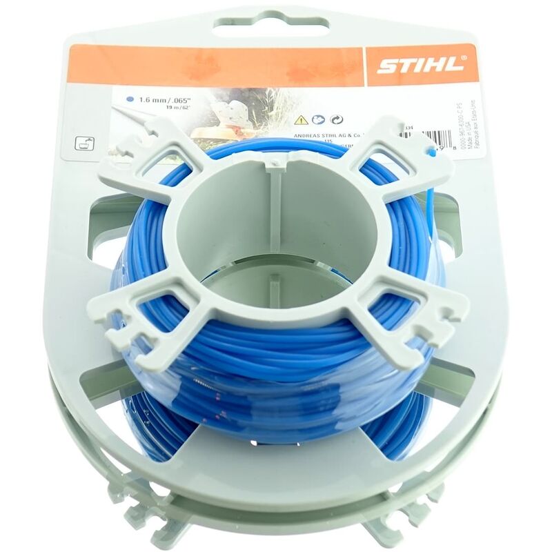 Hilo Desbrozadora 2.4 Mm Hilo De Nailon Para Desbrozadora - 1.6 Mm X 15 M - Corte Reforzado - Ideal Para Jardinería Hilo De Pescar