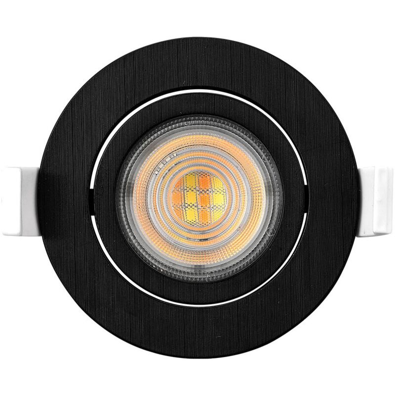 Lot De 10 Lentilles LED 20mm Avec Support - Angle 25°, Pour LED Haute Puissance 1W 3W, Projecteurs Spots