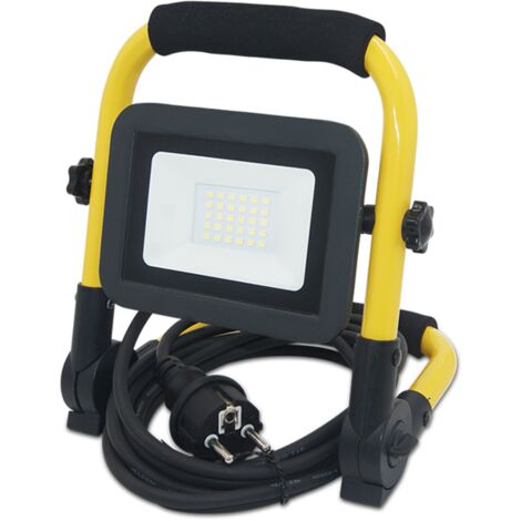 Projecteur LED portatif sur pied 50W 4200lm IP65 (1/3)