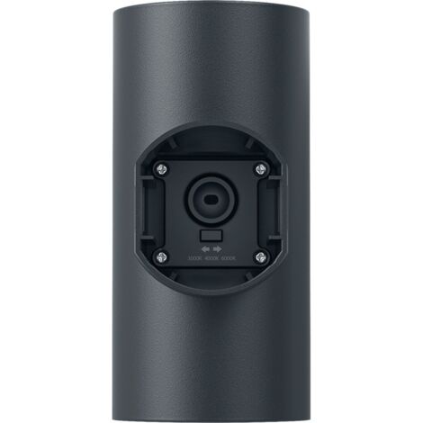 Applique extérieure VEKTA-D2 noir 2x9W 3en1 IP65