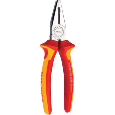 Pince universelle VDE 1000V poignée DUOTECH L.180mm (1/2)
