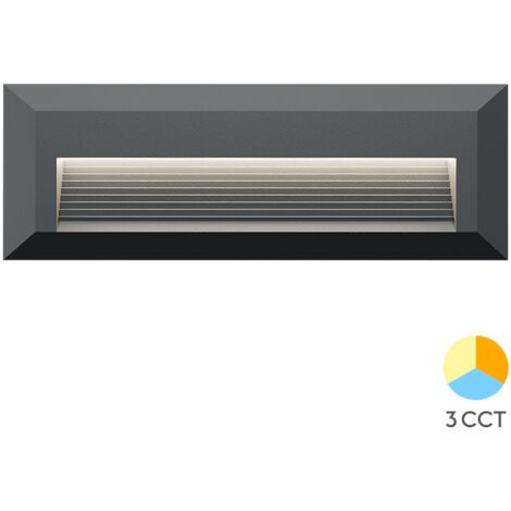 Applique murale LED VEKTA-B 3en1 3W 180lm IP65 Gris (1/5)