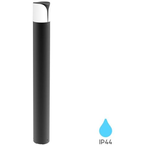 Potelet extérieur E27 23W IP44 en Aluminium Gris (1/4)