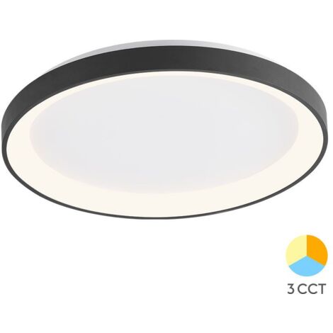 Plafonnier LED Bella 36W 3en1 4260lm – Noir (1/5)